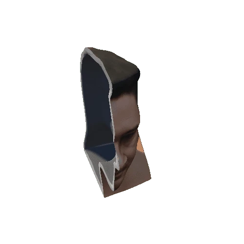 GameObject head skin left